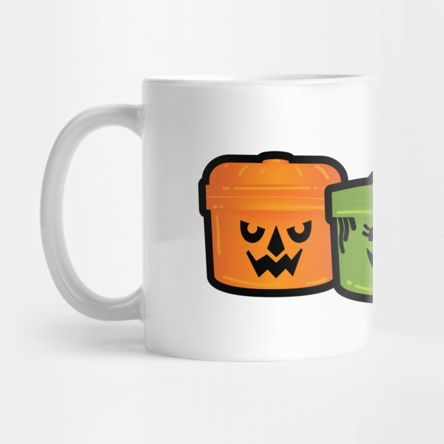 Boo Buckets by NeaandTheBeard